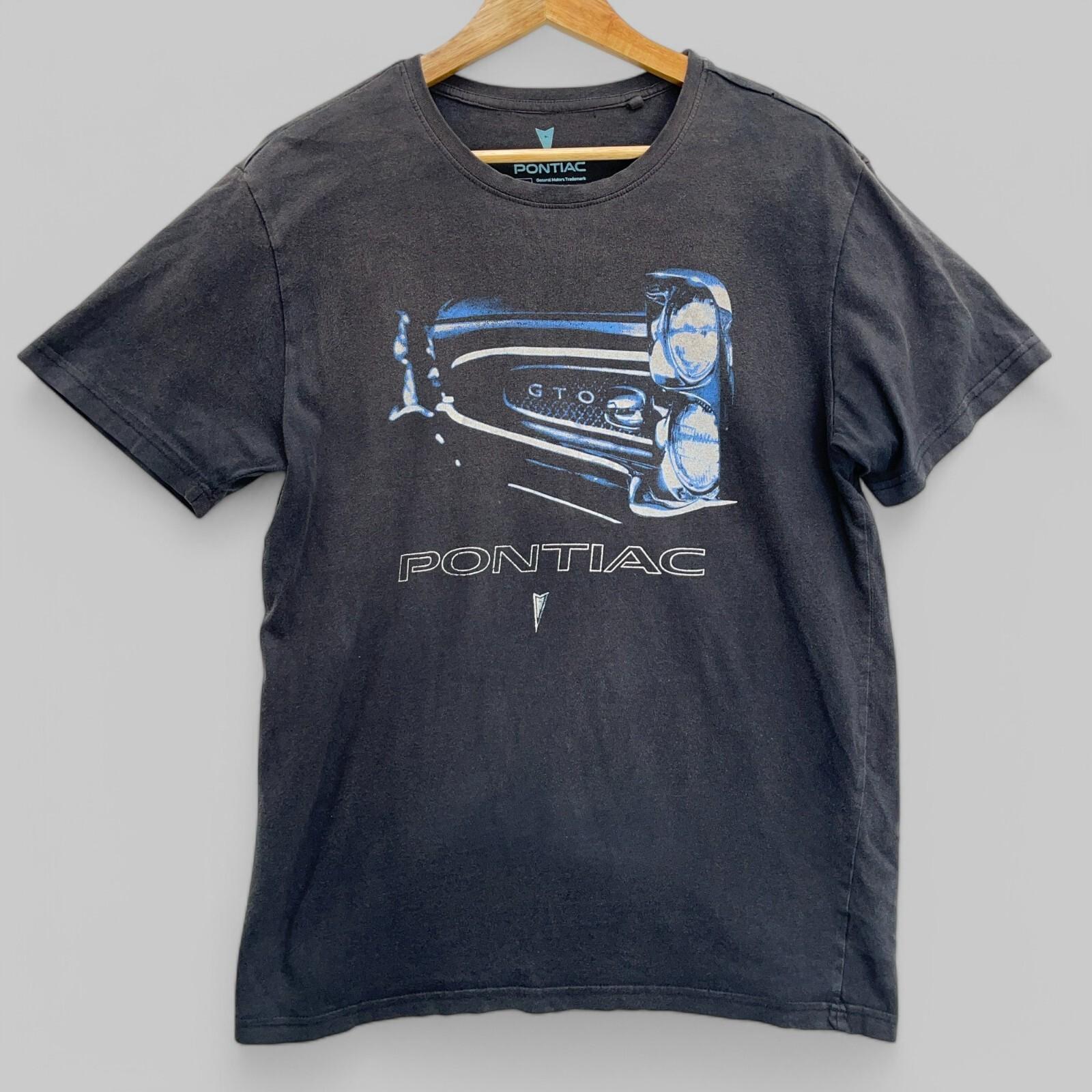 Pontiac GTO Muscle Car Graphic Tee Men s M Black GM Licensed Shirt Unisex T-Shirt XXL