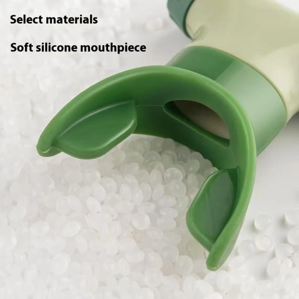 Silicone Respiratory Trainer Adjustable Resistance Respiratory Training Tools  Fitness