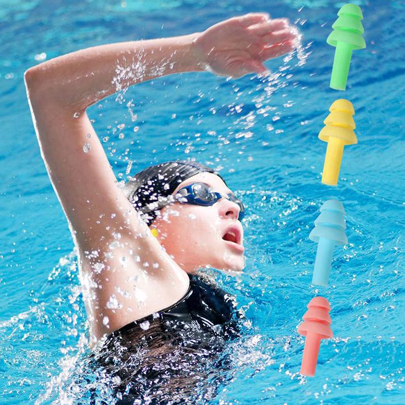 10 Pairs Anti-Noise Sponge Earplugs Silicone Noise-Canceling Noise Reduction Sleep Work Noise Reduction Anti-Noise Snoring