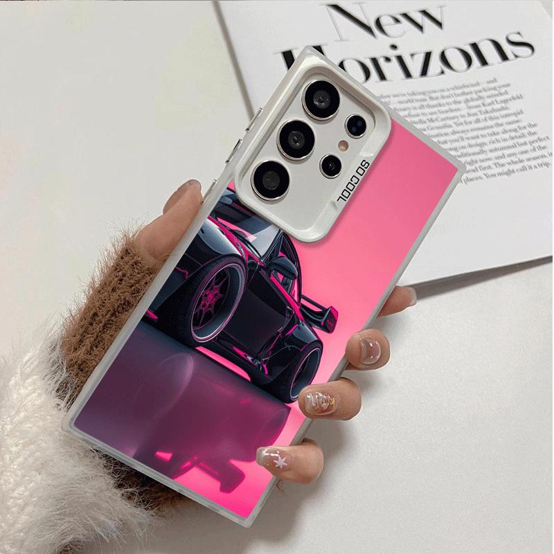 Sports Car RWB Cool Shockproof Phone Case for Samsung Galaxy S26 Edge S25 Ultra S24 FE S23 Plus S21 Cover Anti Fall Fundas