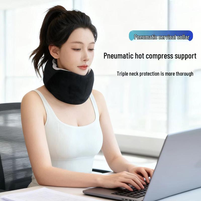 Heated Air Pressure Neck Massager with Adjustable Settings