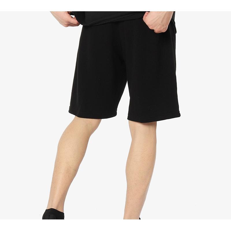 adidas Originals Contrasting Colors Zipper Shorts Black Men's DN8025