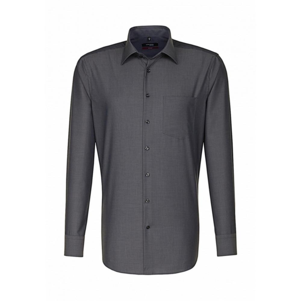 Seidensticker Mens 1/1 Kent Collar Regular Business Formal Shirt
