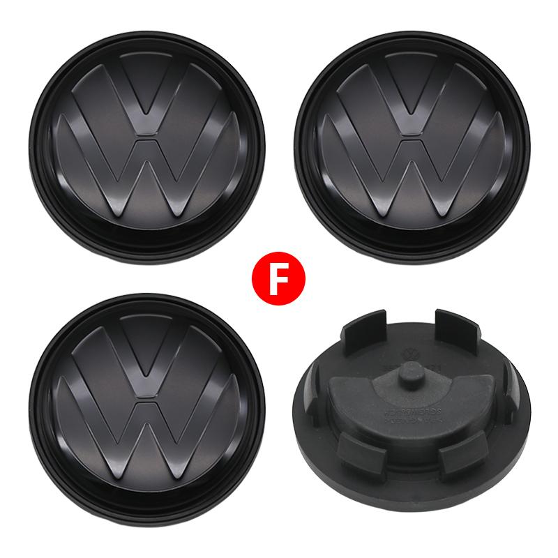 VW 3B7601171 Floating 4pcs 56mm 65mm Wheel Center Caps Hub Cover For VW Volkswagen Golf 5 6 7 Passat B6 B7 B8 Tiguan Polo Jetta GTI TS3