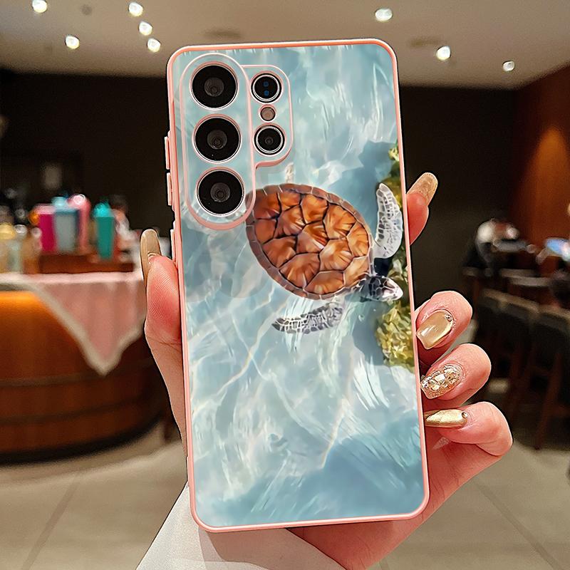 SeaWorld Pattern Case For Samsung Galaxy S26 Ultra S25 Edge S24 Plus S23 FE S22 A17 A54 A55 A56 A57 5G Magnetic For Magsafe Cover Octopus Starfish