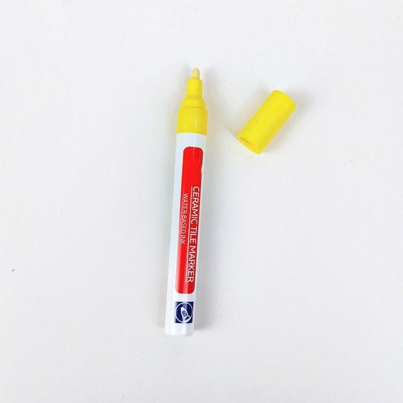 5Pcs Waterproof White Wall Tile Marker Pen Grout Restorer Gap Repair for Bathroom Floor Seam Paint Filling Construction Tools
