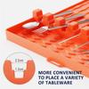 Camping BBQ Tools Silicone Mat Barbecue Grill Utensil Holder Mat