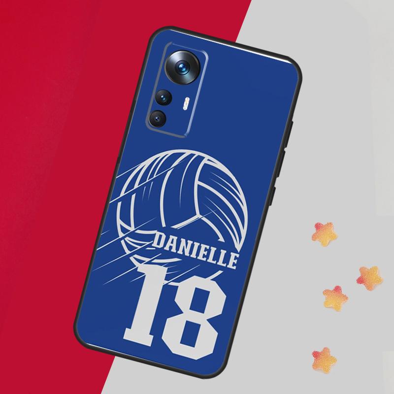

Personalise Name Football Volleyball For POCO X5 X3 Pro M5 M5s F4 X4 F3 F5 Case For Xiaomi 13 13T Pro 12 Lite 12X 11T 12T 14 Pro Xiaomi 13 Lite