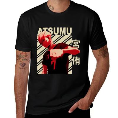 Atsumu Miya - Vintage Kunst T-shirt t-shirt man luxe t-shirt man designer T-shirt