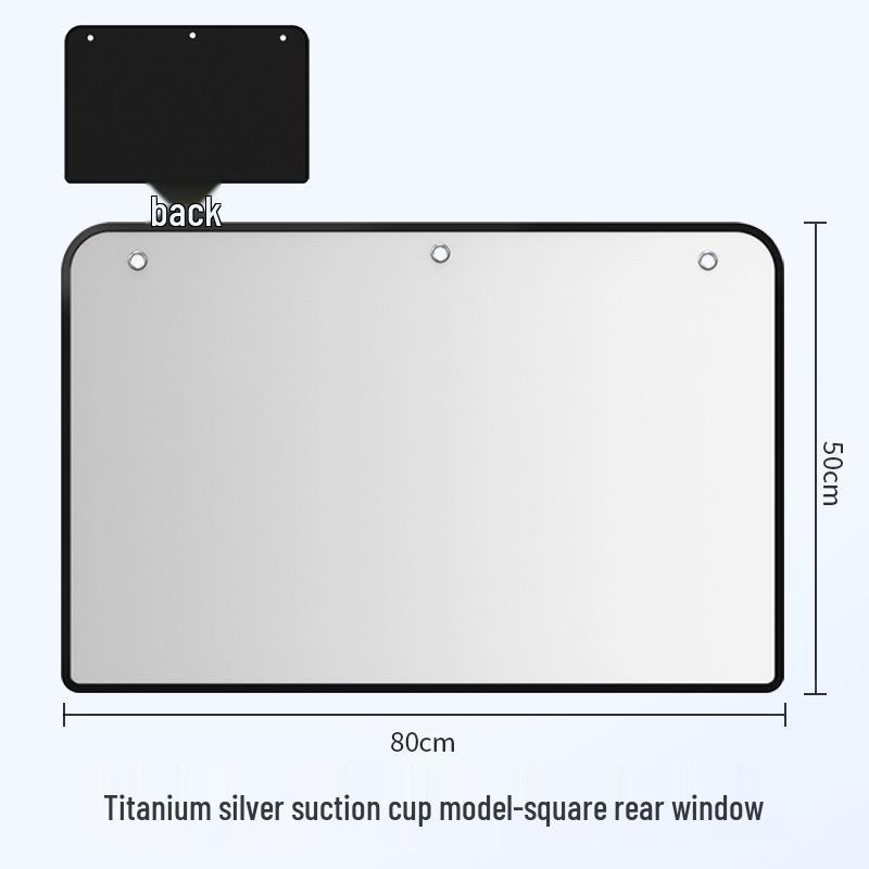 Car Window Sun Shade with Suction Cup - Heat Insulation & Privacy Blackout Curtain
