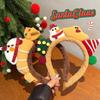 Christmas Plush Snowman Headband - Cute Holiday Hair Accessory for Girls, Perfect for Photos, Performances, Makeup, Face Washing.