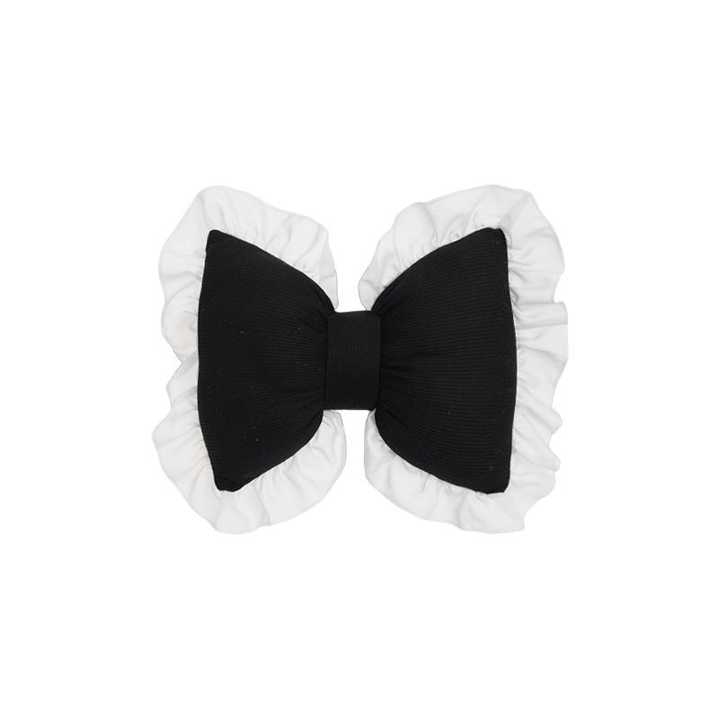 Car headrest lumbar backrest simple bow car cushion pillow high-end comfortable car neck pillow