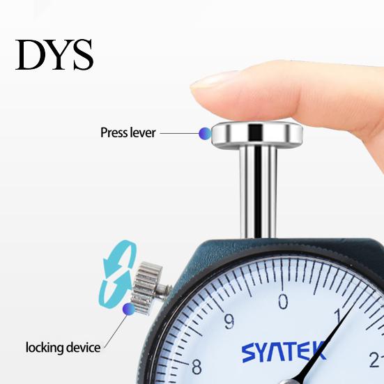 Thickness Gauge Meter Digital High Precision Unit Conversion Pressing Operation Micrometer Calipers Quick Measurement Measuring Tool for Home