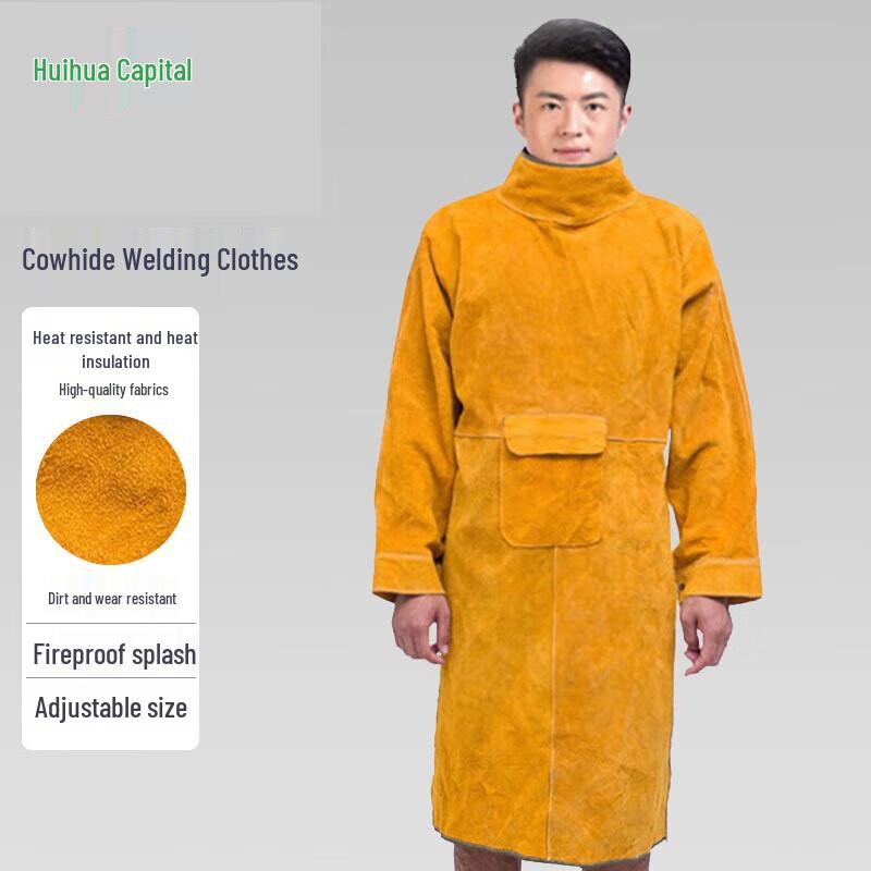 Huihuadu Professional Cowhide Welding Jacket