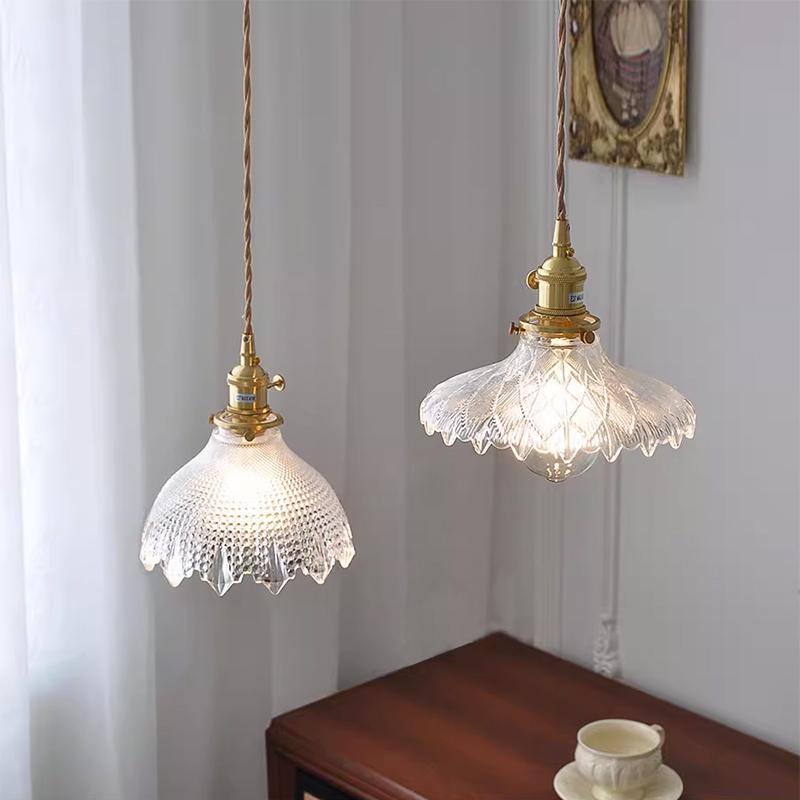 Glass Lampshade Pendant Lights Indoor Lighting For Home Living Dining Bedroom Brass Modern Ceiling Lamps Suspension Chandelier