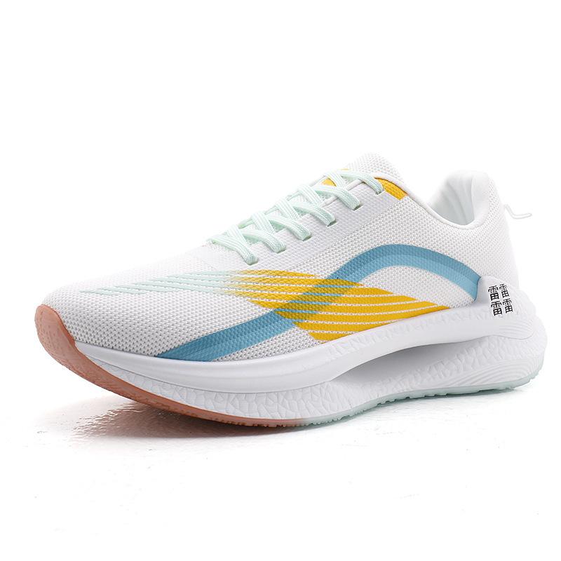 Running shoes women's shock-absorbing soft sole comfortable and lightweight sports shoes gym special lightweight indoor silent running shoes skip