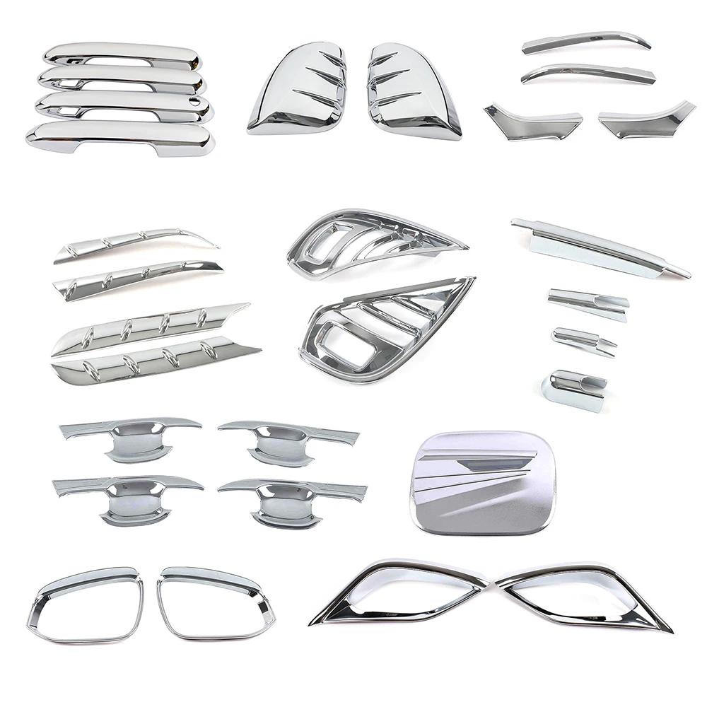 Stylizacja Chromowana Dla Toyota Highlander XU70 2024 Samochodowa Część Zewnętrzna Modyfikacja Chromowana Pokrywa Rama Listwa Refit Ochrona Dekoracja Naklejka