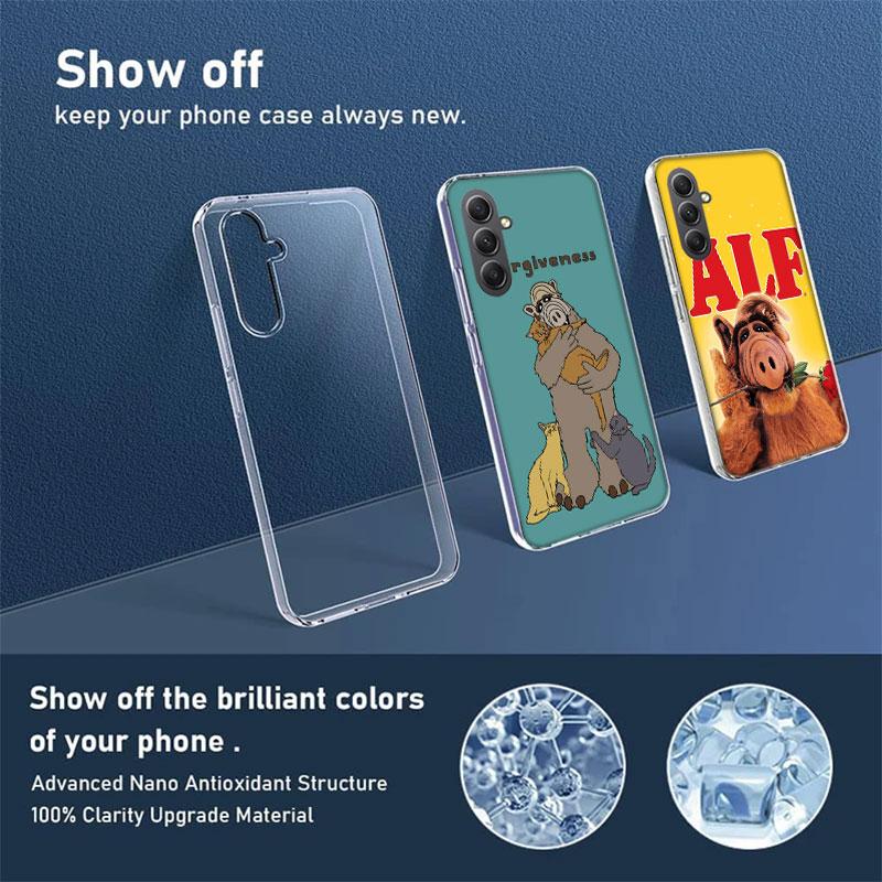 Alf TV Series Phone Case for Samsung A17 A37 A57 A07 A16 A26 A36 A56 A06 A02S A12 A22 A32 A52S A04S A14 A24 A34 A54 A03 A13 A33