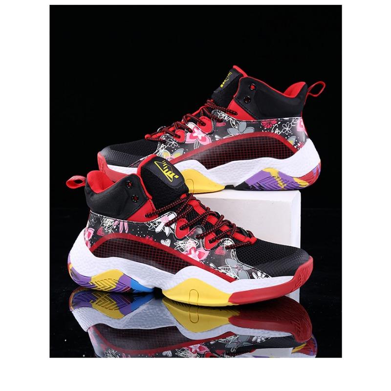 Баскетбольные кроссовки большого размера 35–46 для бега для мальчиков и девочек — фото 9