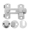 4pcs Sliding Barn Door Lock Stainless Steel Gate Latches Flip Latch Safety Door Bolt Lock Latch for Barn Door Cabinet Window