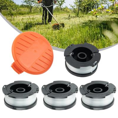 Carrete para Desbrozadora de Césped Para Black & Decker Tapa de Desbrozadora AF100 GL280 GL301 GL425 GL430 GL545 GL555 GLC13 GLC2500 GL4525 GL5028