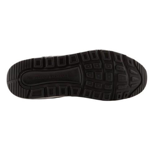 Armani Exchange Mens Suede Trainers