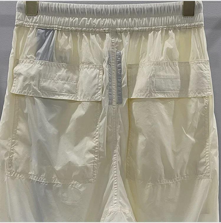 SUBHUMAN Unisex Nylon Harem Pants | Lightweight, Comfy, Loose-Fit Cropped Summer Wear