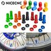 Rim Lock Nuts Bolts Spacer Valve Cap Motocross Dirt Bike For Yamaha YZ YZF TTR KTM Honda Kawasaki Suzuki BMW Husqvarna GasGas