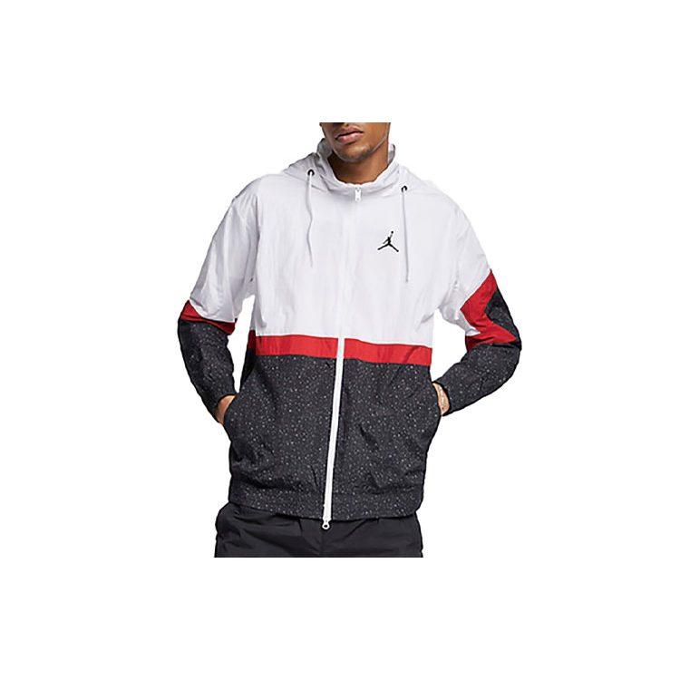 Jordan Giacche da uomo bianche con cappuccio moderate altre CZ2495-101