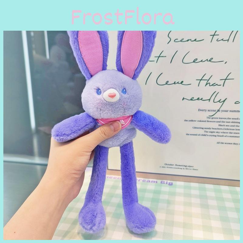 Rabbit Dopamine Adorable Plush Keychain Cute Doll Bag Accessory With Bright Colors