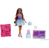 Doll Barbie Party Unboxed Glam Party Stylish Preparations Doll Set Purple JFY66