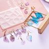 1 Pcs DIY Handmade Silicone Earrings Mold Necklace Earring Pendant Resin Molds Drop Dangle Earring Mold Jewelry Making Tools