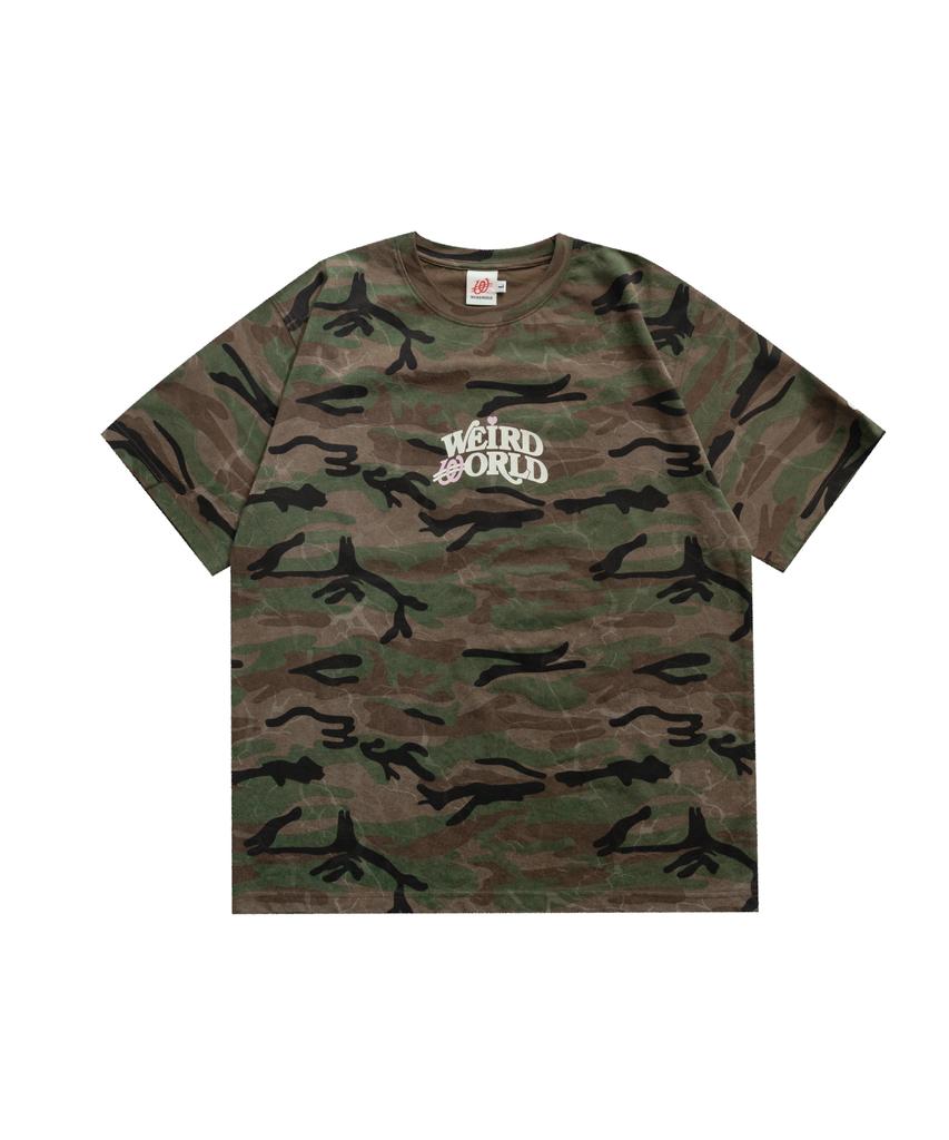 Wieoldeuwoldeu Acro Logo Camouflage T-Shirt