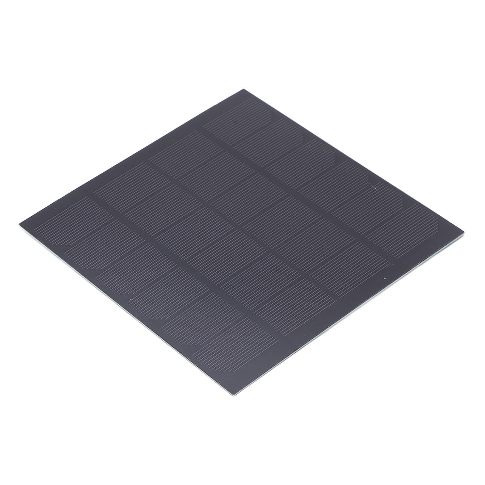 Портативная солнечная панель из монокристаллического кремния 3 Вт 6 В, модуль зарядной платы ПЭТ, 145x145 мм