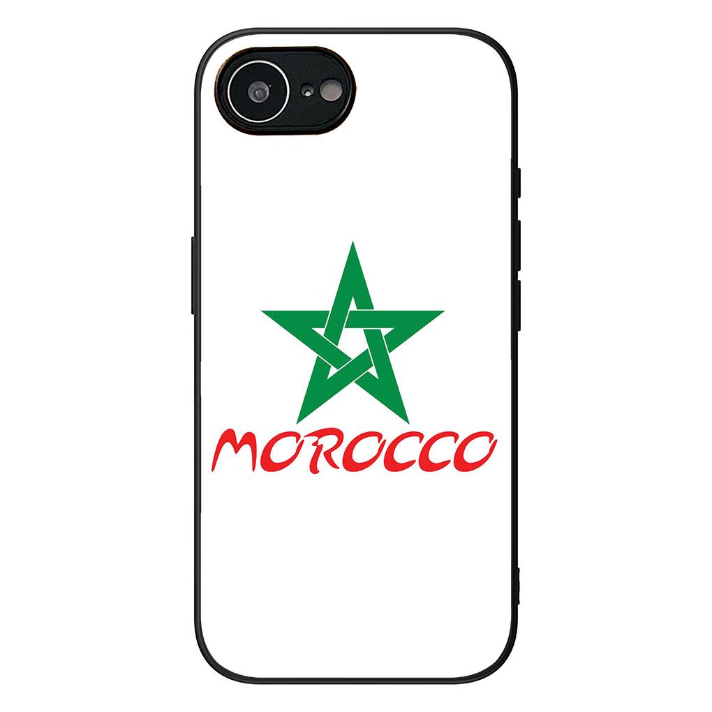 Soft Cover for Apple iPhone 13 12 Mini XS 11 Pro Max 7 8 Plus + XR SE 2022 2020 SE3 Coque Phone Case Morocco Flag