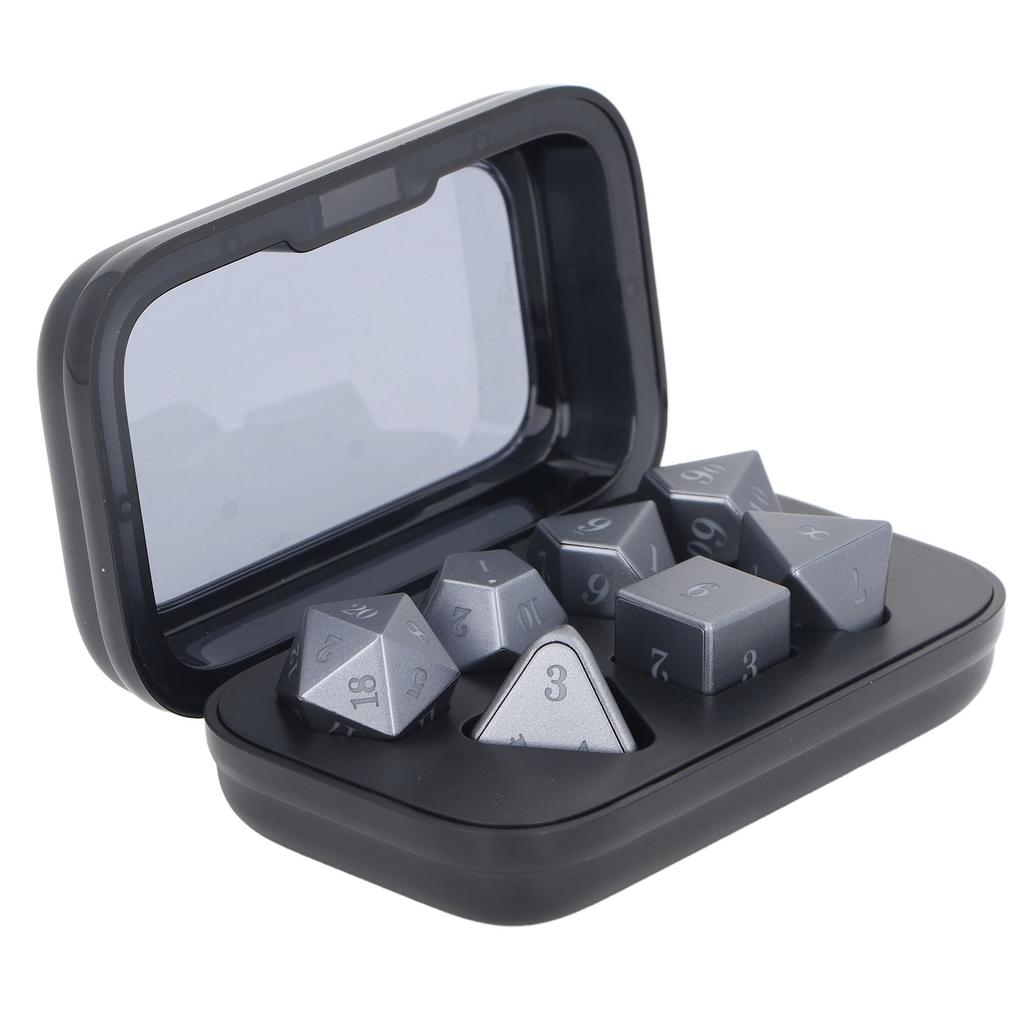 7 Pcs LED Dice Set Red Blue Yellow Green Glowing Electronic Light Up Dice for Party KTV Bar