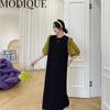 MODIQUE Summer Plus Size New Dress Shirt Women Loose Streetwear Cotton Linen Sweet  Dress - Casual Female Dresses O-Neck Lantern Sleeve