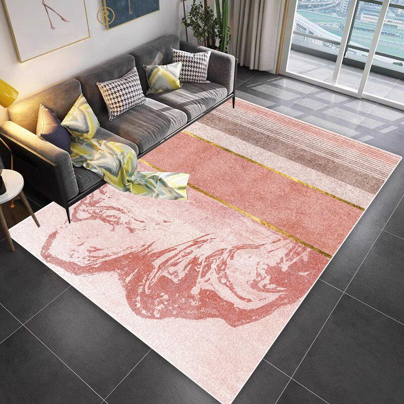 Luxury Geometric Sofa Non-slip Rugs Decoration Home Modern Washable Living Room Carpet Lounge Coffee Tables Balcony Floor Mats