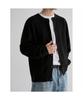 Fine Touch Round Neck Cardigan Black