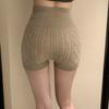 Autumn And Winter Comfortable Anti-glow Shorts Knitted Fall And Winter High Waist Simple Solid Color Bottoming Safety Pants