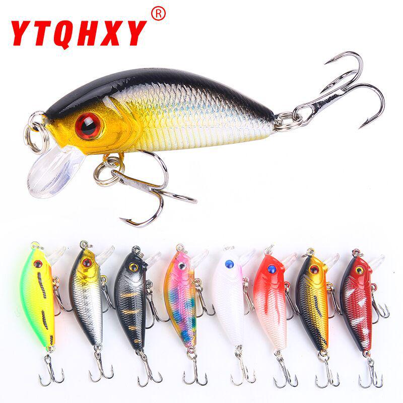 Lure Bait for Bass and Red Snapper5cm4.2gMinnow Rock Hard Bait Bionic Lure Sea Fishing Freshwater All-Purpose Fishing Gear