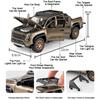 1:24 Scale Tacoma Models Cars Alloy Diecast Toys with Light Sound Miniature SUV Wheel Pull Back Off-road Vehicles Home Decor