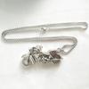 Retro Motorcycle Motorcycle Necklace Trendy Male Punk Ins Student Harley Motorcycle Versatile Pendant New Style