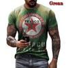 PLstar Cosmos 3DPrint Newest Mexico Culture Azteca Skull Unique Man/Woman Harajuku Streetwear Casual Funny T-Shirt Short Sleeve