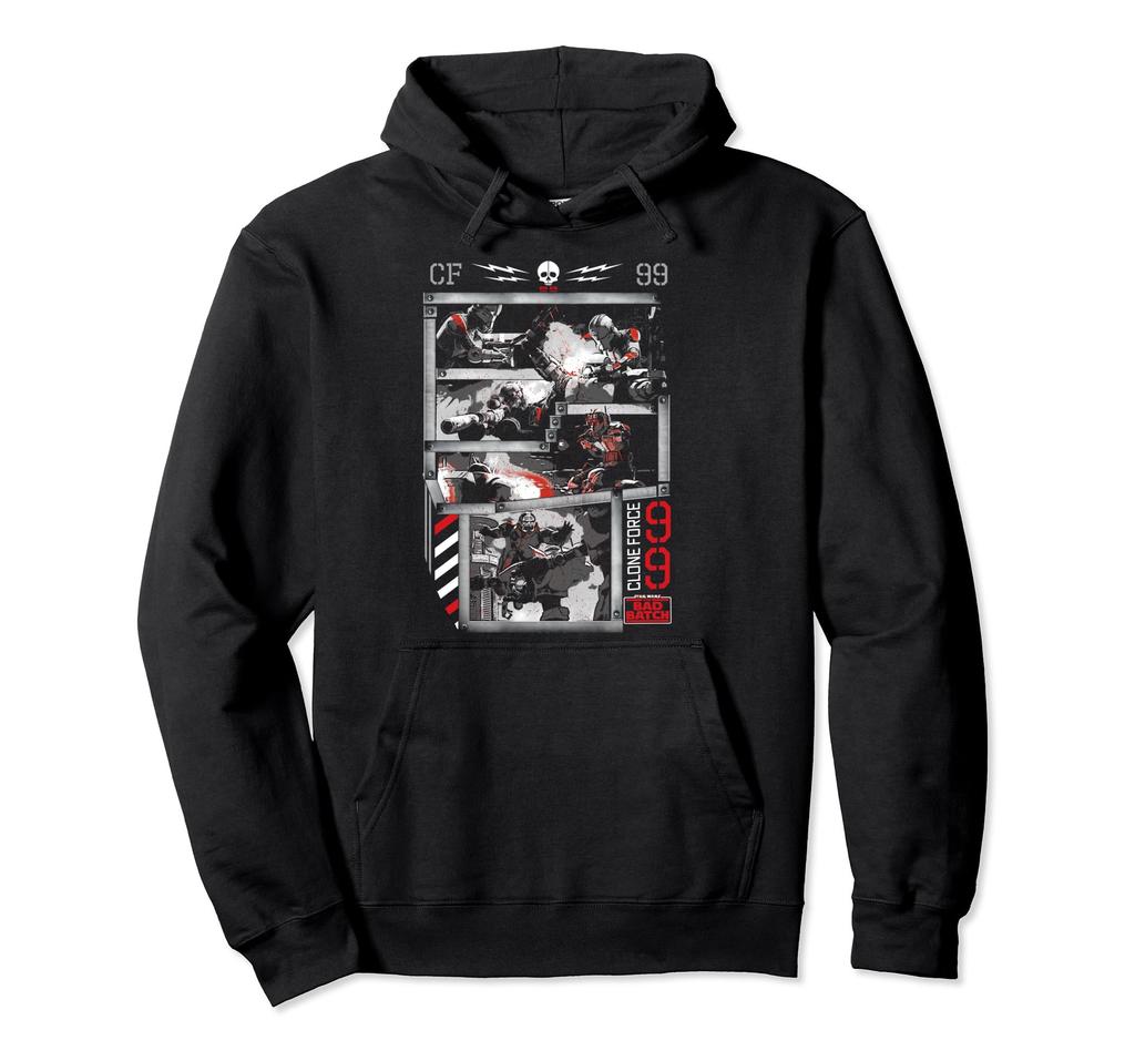 Star Wars The Bad Batch Clone Force 99 Action Faction Hoodie