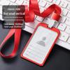 Aluminum Alloy ID Badge Lanyard with Card Holder