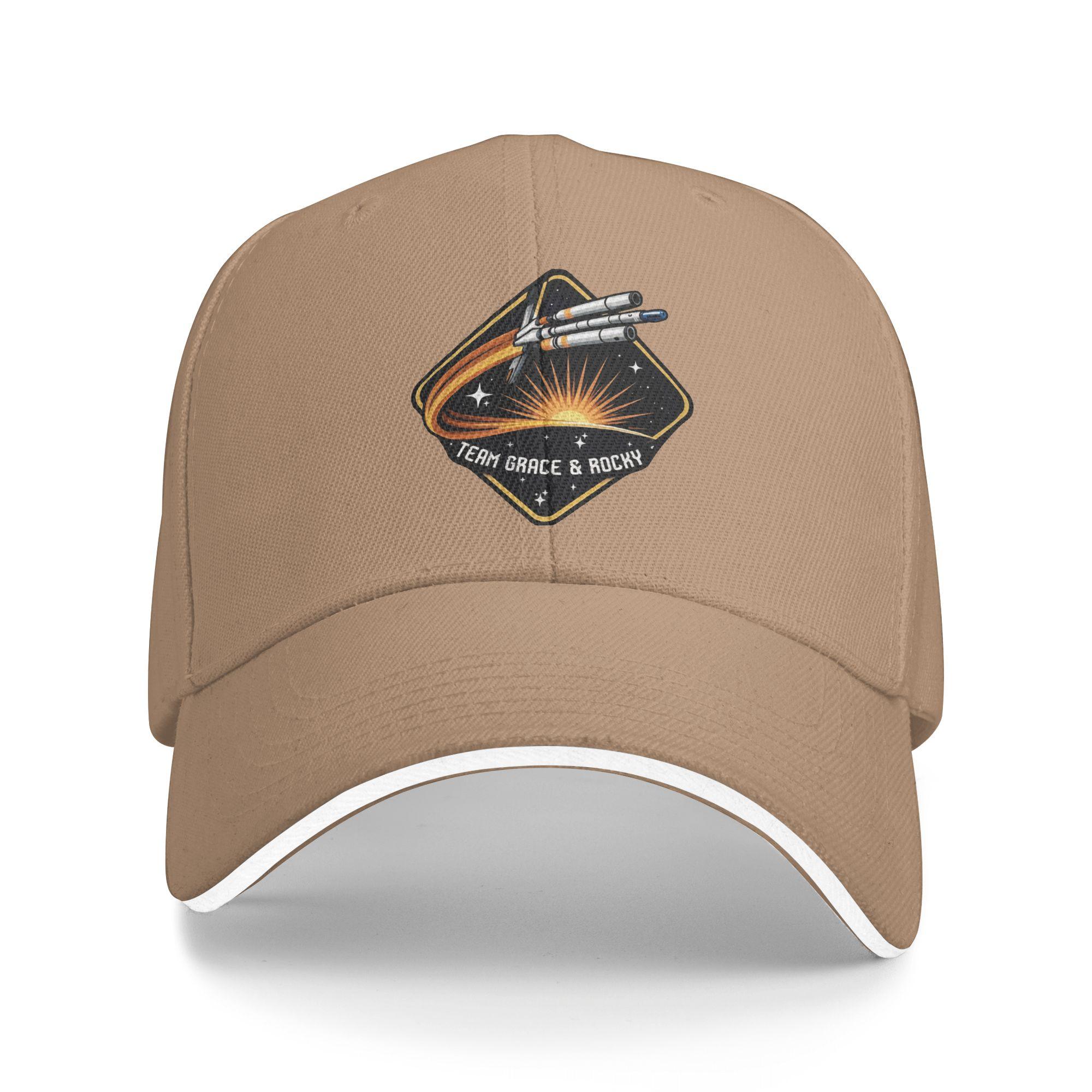 Project Hail Mary Mission Patch Ringer Baseball Cap Men Design Hip Hop Hats Spring Classic Fishing Breathable Snapback Cap As Picture хаки