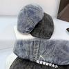 25 Early autumn new trendy brand denim forward hat children's fashion street style sunscreen sun hat women's tide