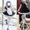 AOTYP Maid Dress Cosplay Maid Halloween School Party Size S Women's Costume, 12-Piece Set, Lolita, Cafe, Costume, Cosplay, Adult, Cross-Dressing,
