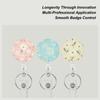 Retractable Badge Holders 3 Pieces Clear Window Quick Access Work Badge Holder With Retraction for Nurse Teachers Students
